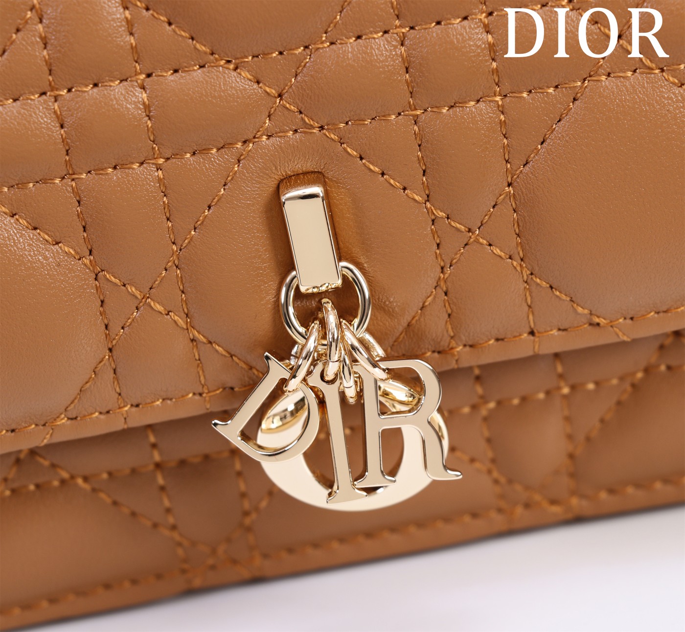 My Dior Mini Bag Tan Cannage Lambskin